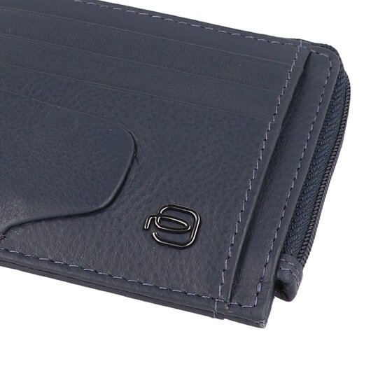 Piquadro Akron Estuche para tarjetas de crédito Protección RFID Piel 11.5 cm