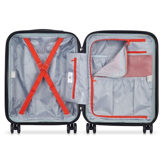 Delsey Paris Carro de cabina Shadow 5.0 Slim de 4 ruedas 55 cm