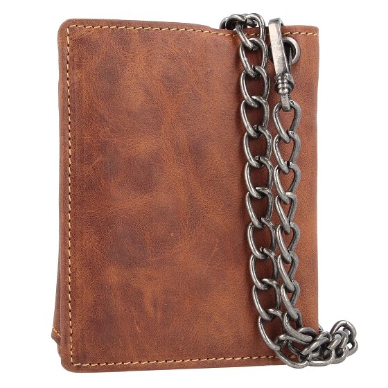 Greenburry Cartera Vintage Cafe Racer Piel RFID 9,5 cm