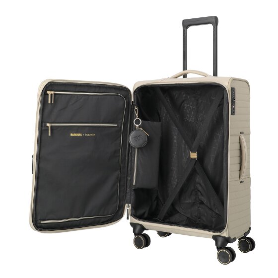 Travelite Barbara Stepp 4 ruedas Carrito M 68 cm con pliegue de expansión