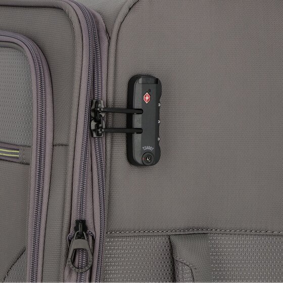 d&n Travel Line 9704 4 ruedas Carrito M 68 cm con pliegue de expansión