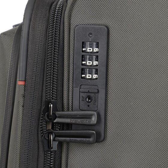 Travelite Crosslite 5.0 2 ruedas Carro de la cabina 54 cm