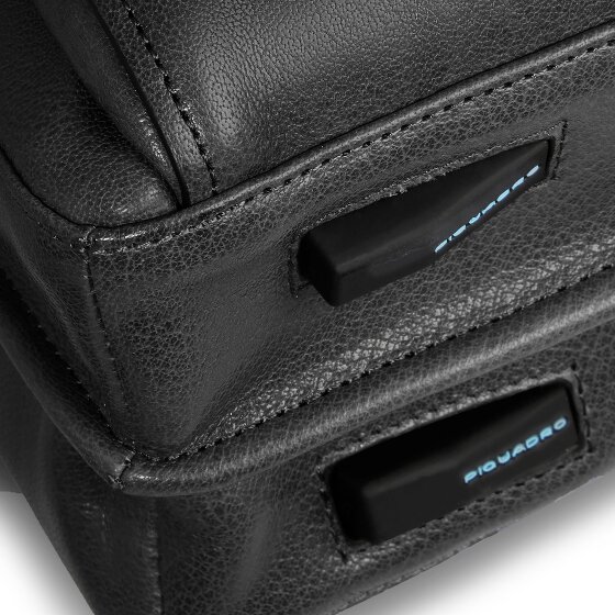 Piquadro Solm Maletín Piel 42 cm Compartimento para el portátil