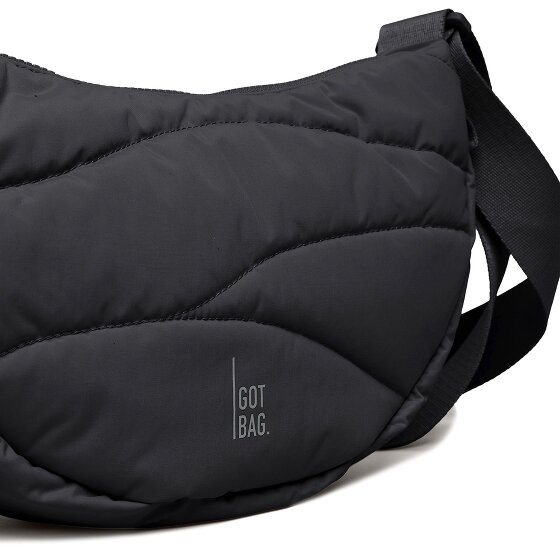 GOT BAG Moon Bag wavy puffer Bolsa de hombro 32 cm