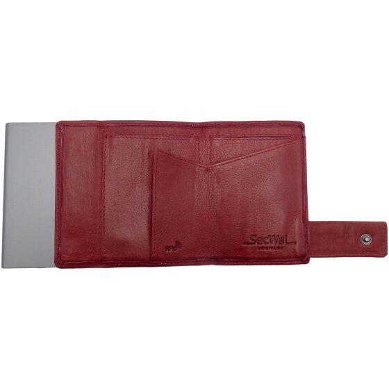 SecWal SecWal 1 Funda para tarjetas de crédito Cartera de piel RFID 9 cm