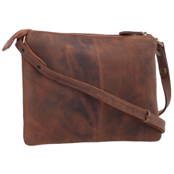 Greenland Nature Bolso de hombro Montenegro de cuero RFID 28 cm