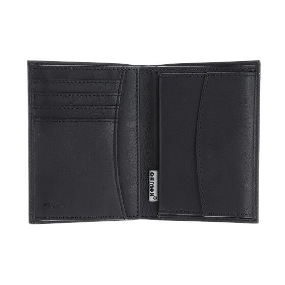 oxmox Leather Cartera Bloqueo RFID Piel natural 13 cm