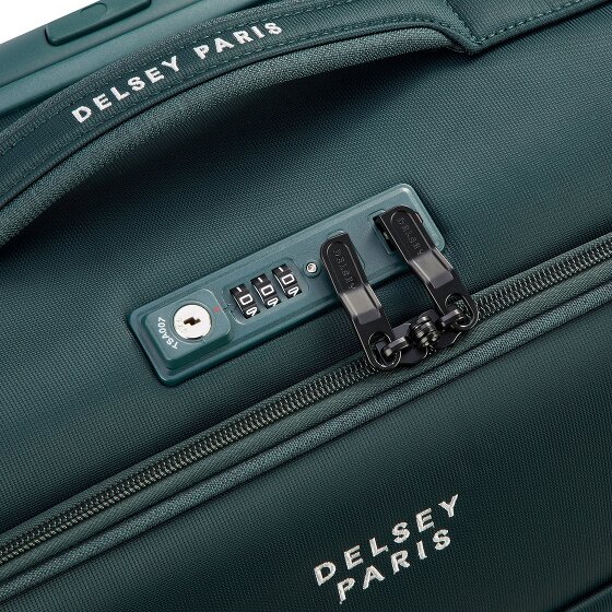 Delsey Paris Brochant 3 4 ruedas Carro de la cabina 55 cm