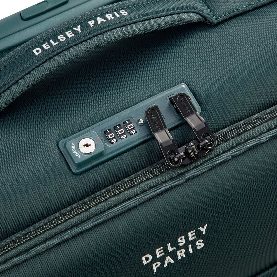 Delsey Paris Brochant 3 4 ruedas Carro de la cabina 55 cm