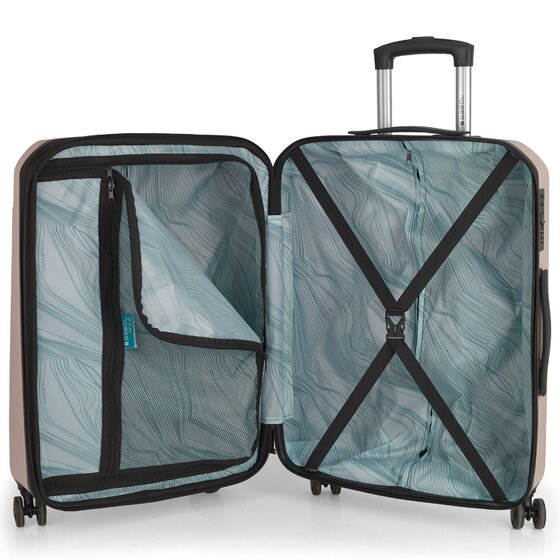 Gabol Mercury 4 ruedas Carrito M 66 cm con pliegue de expansión