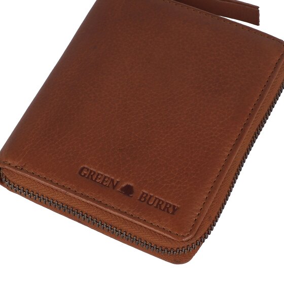 Greenburry Colombiana Cartera Protección RFID Piel 10.5 cm