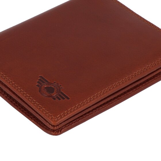 Greenburry Vintage Cartera Protección RFID Piel 10 cm