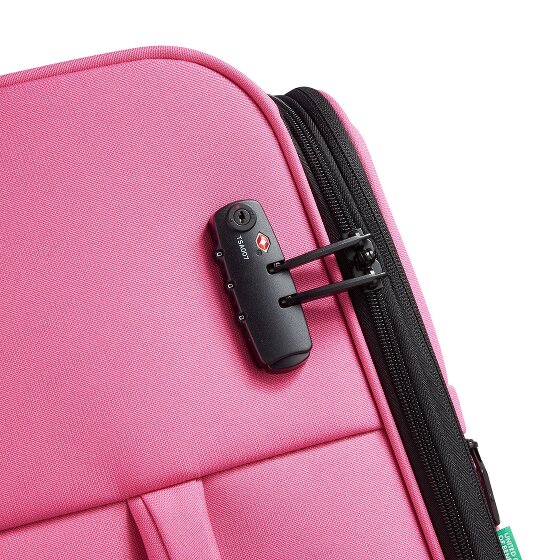 Delsey Paris x United Colors of Benetton BE Trolley de 4 ruedas 65 cm con pliegue de expansión