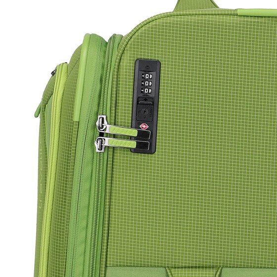 Travelite Corsiica 4 ruedas Carrito L 77 cm con pliegue de expansión