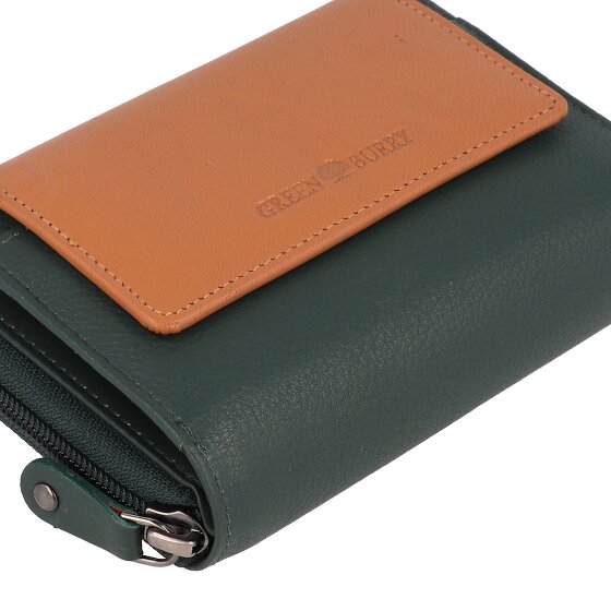 Greenburry Nappa Cartera Protección RFID Piel 14 cm