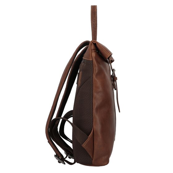 Jack Kinsky Porto Mochila de día Piel 37 cm Compartimento para el portátil