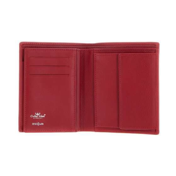 Golden Head Dublin Cartera Bloqueo RFID Piel natural 13 cm