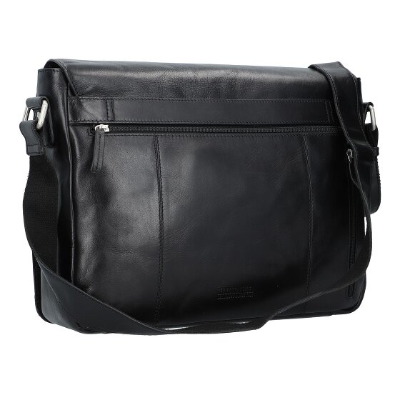 Leonhard Heyden Cambridge Messenger Piel 38 cm Compartimento para portátil