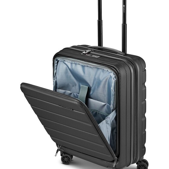 Franky Munich 4.0 4 ruedas Maletas de cabina 55 cm Compartimento para el portátil Con asa expansible