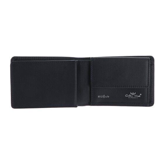 Golden Head Polo Cartera Bloqueo RFID Piel natural 10 cm
