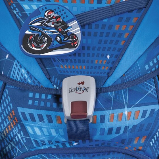 DerDieDas Juego de mochilas escolares Ergoflex Superlight 5pcs.