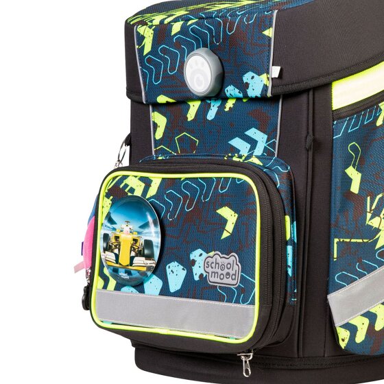 School-Mood Champion Maxx Pro Mila Juego de mochilas escolares 7 piezas