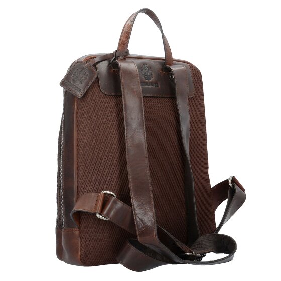 Leonhard Heyden Mochila Roma Piel 40 cm Compartimento para portátil