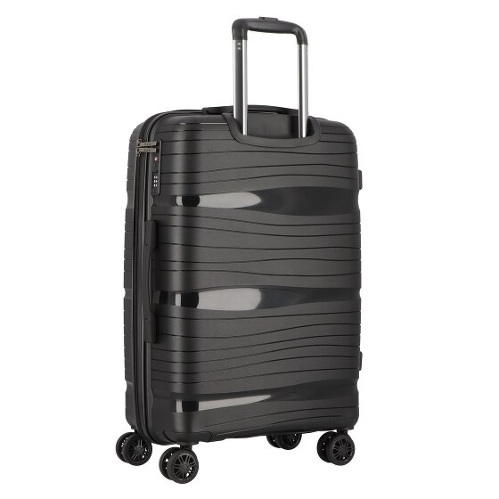 d&n Travel Line 4300 4 ruedas Carrito M 68 cm