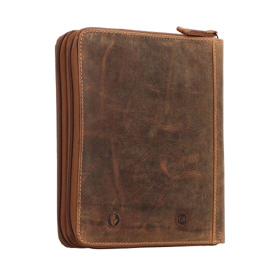Greenburry Carpeta de cuero Vintage 24 cm