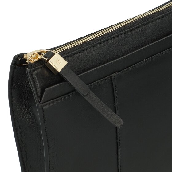 Piquadro Círculo de la tableta de cuero bolso de embrague 30,5 cm