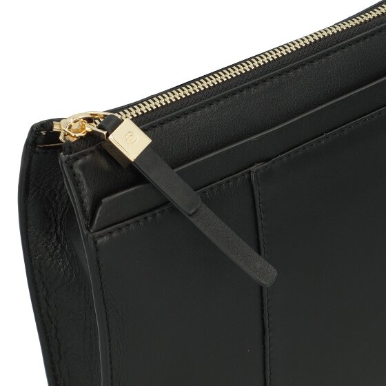 Piquadro Círculo de la tableta de cuero bolso de embrague 30,5 cm