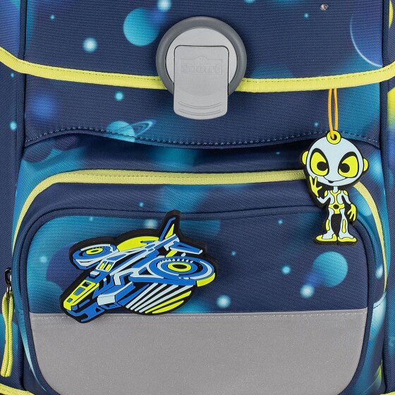 Scout Juego de mochilas escolares LED Genius 4pcs.