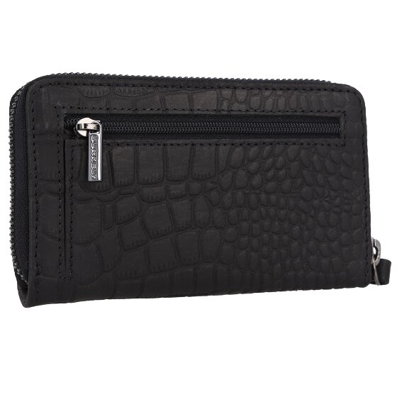 Burkely Cartera casual Carly de cuero RFID 14 cm