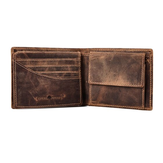 Greenburry Huntsman Cartera Protección RFID Piel 12.5 cm