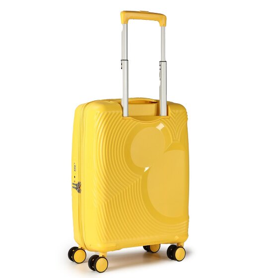 American Tourister Mickey Magic 4 ruedas Carro de la cabina 55 cm con pliegue de expansión