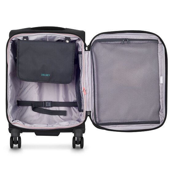 Delsey Paris Helium DLX Trolley cabina 4 ruedas 55 cm