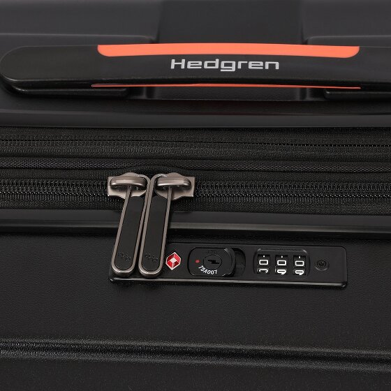 Hedgren Comby Grip L Exp 4 ruedas Trolley L 74 cm Con fuelle expandible