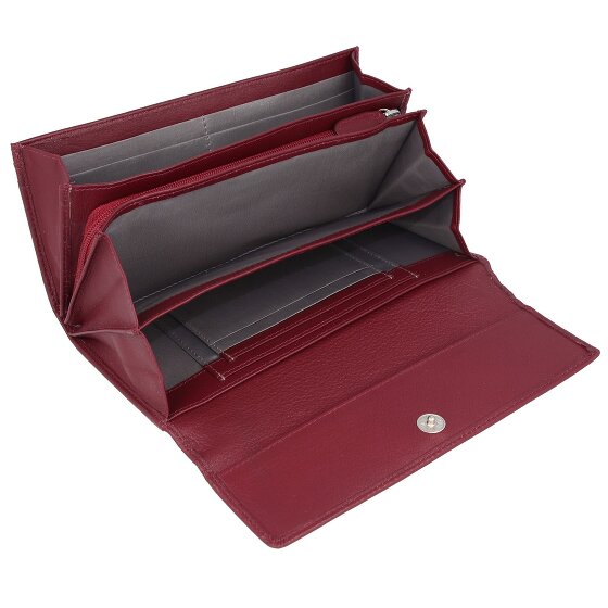 Esquire Billetera Viktoria de cuero RFID 18,5 cm