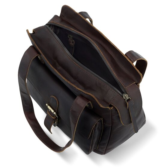 Klondike 1896 Rush Zoe Bolso de hombro de cuero 26 cm