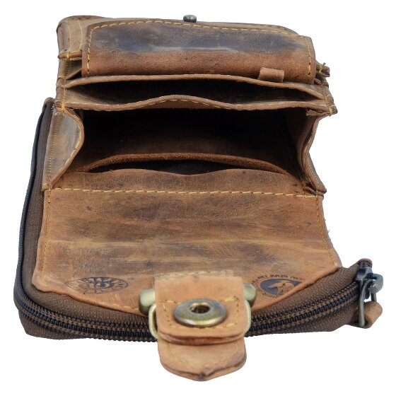 Greenburry Riñonera Vintage Piel 10 cm