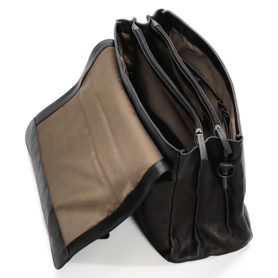 Farmhood Memphis Maletín XXL 3 compartimentos cuero 39 cm