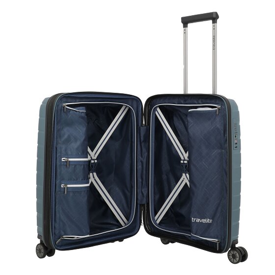 Travelite Air Base 4 ruedas Carro de la cabina 55 cm con pliegue de expansión