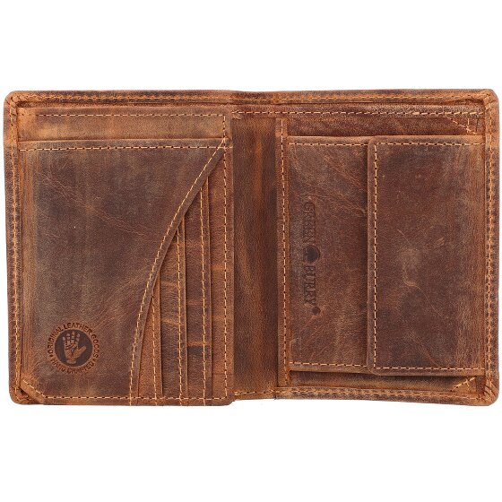 Greenburry Cartera Vintage RFID Piel 10 cm