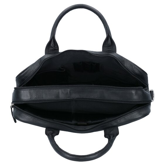 Dermata Maletín de piel 40 cm compartimento para portátil