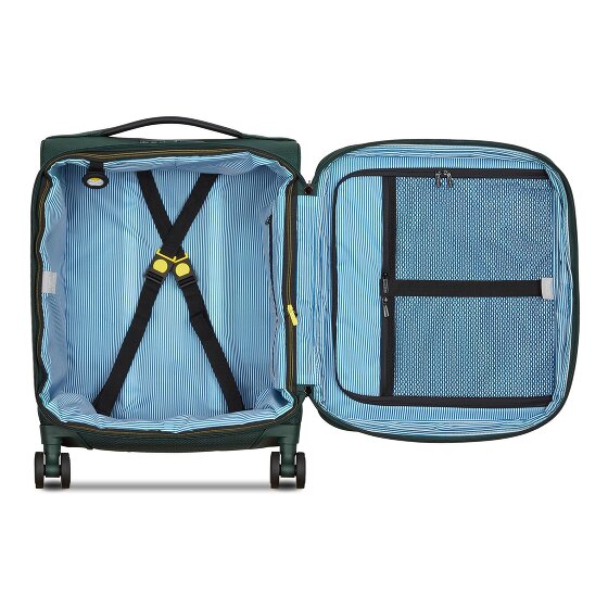 Delsey Paris Montmartre 3 4 ruedas Carro de la cabina 55 cm con pliegue de expansión