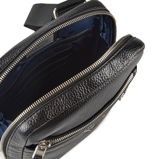 Guess Monaco Bolsa de hombro Mini Bag Piel natural 18 cm