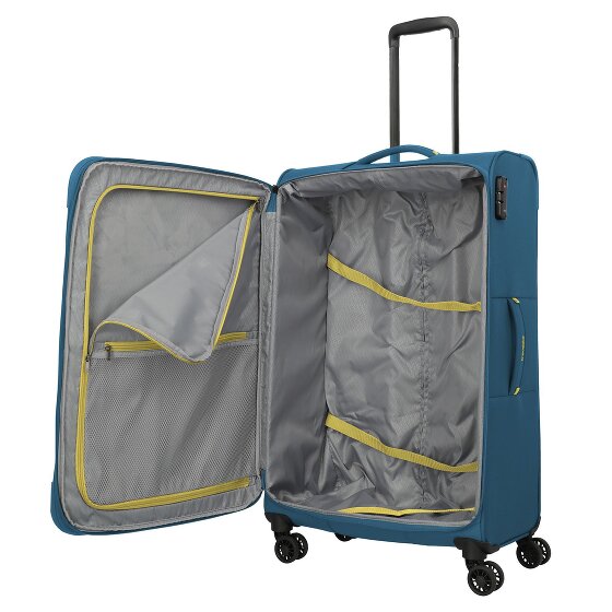 Travelite Umbria 4 ruedas Carrito L 77 cm con pliegue de expansión