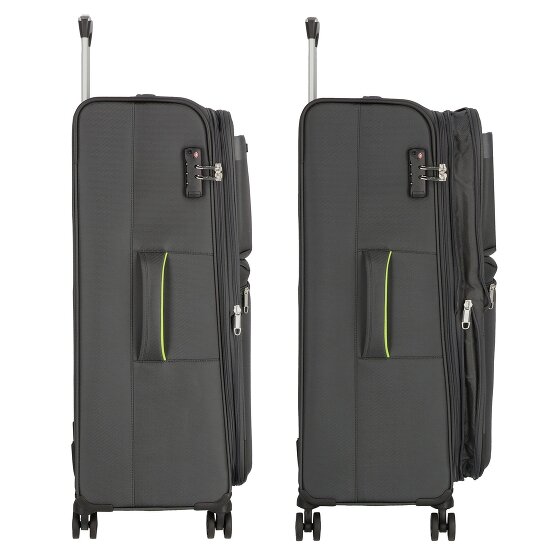 d&n Travel Line 6700 Carro de 4 ruedas 70 cm