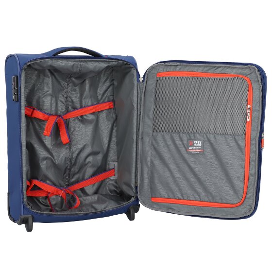 Roncato Trolley de cabina Crosslite de 2 ruedas 55 cm