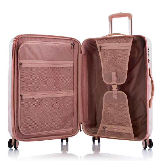 Heys Black Camo 4 ruedas Juego de maletas 3 piezas con pliegue de expansión